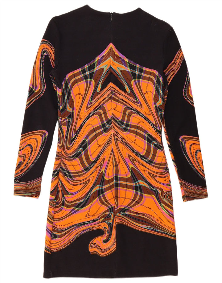Женское платье-футляр с абстрактным узором Desigual UK 12, средний черный