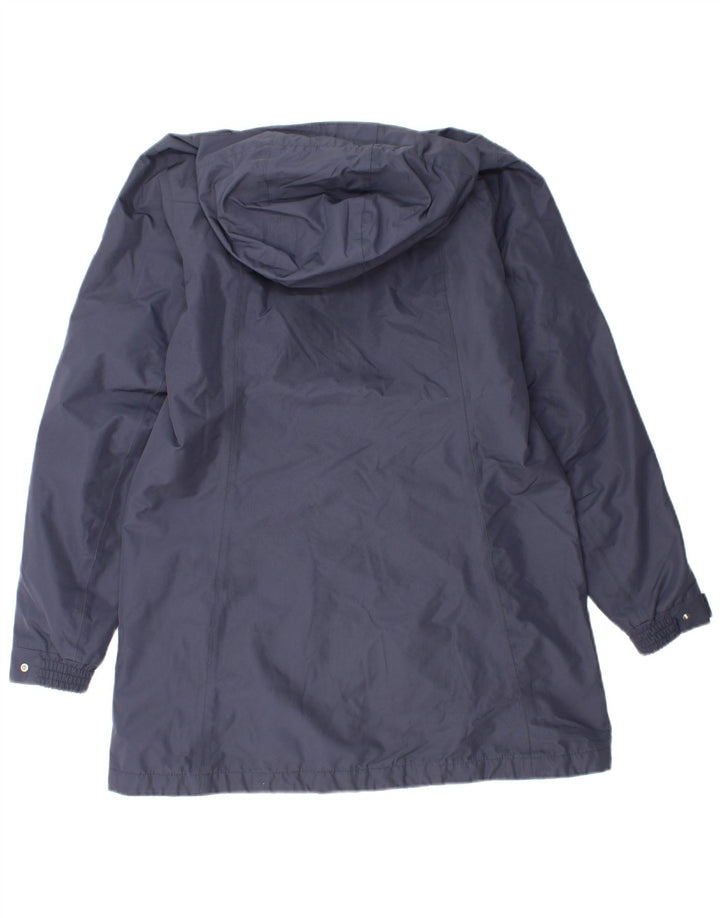 HELLY HANSEN Женская ветровка с капюшоном UK 14 Medium Navy Blue