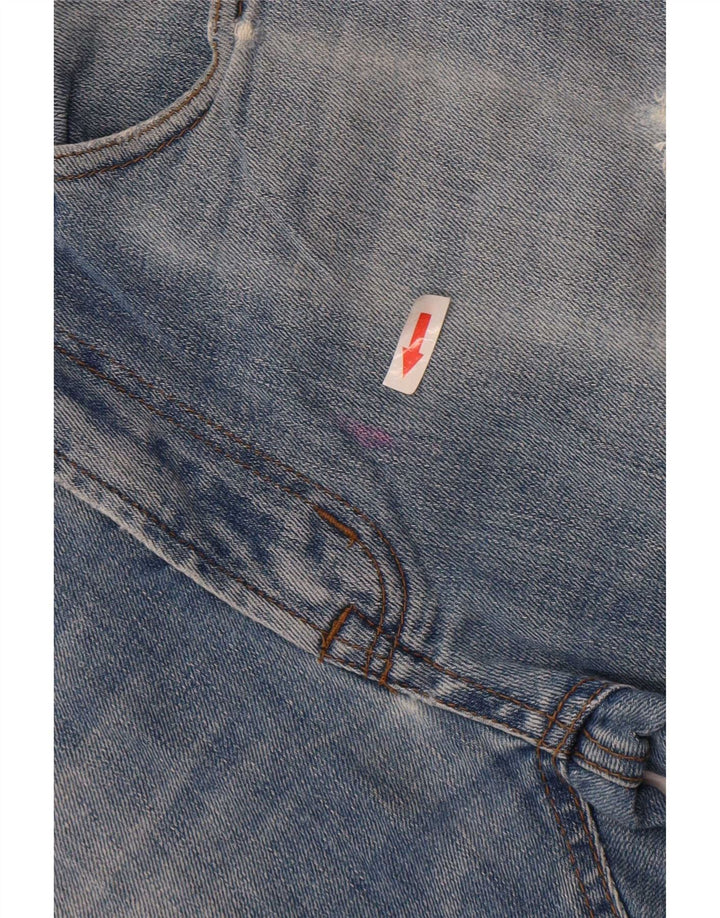 Мужские джинсы узкого кроя Zara EU 42, большие W32 L34, синие