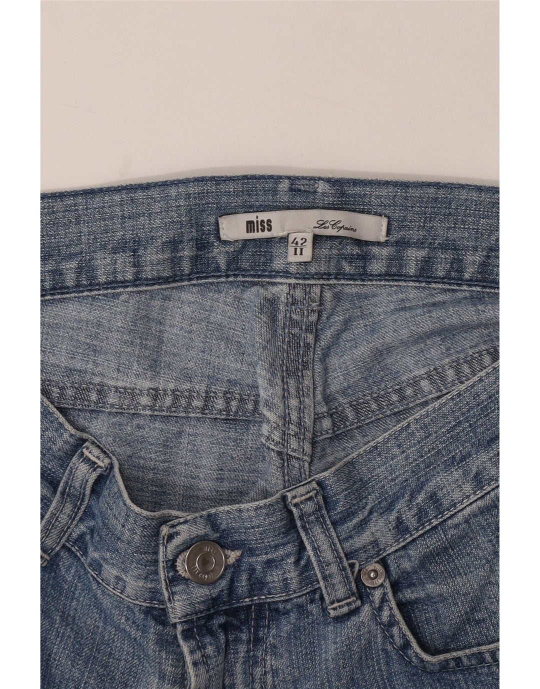 LES COPAINS Женские джинсы Miss Bootcut IT 42 Medium W32 L32 Синий хлопок