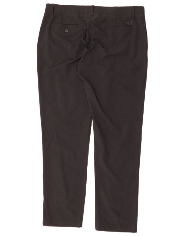 Женские прямые брюки чинос UNDER ARMOR США 14 XL W34 L31 Темно-синие