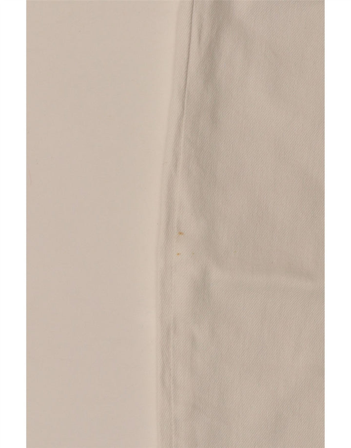 Женские укороченные джинсы Levi's Mom W24 L24, белый хлопок