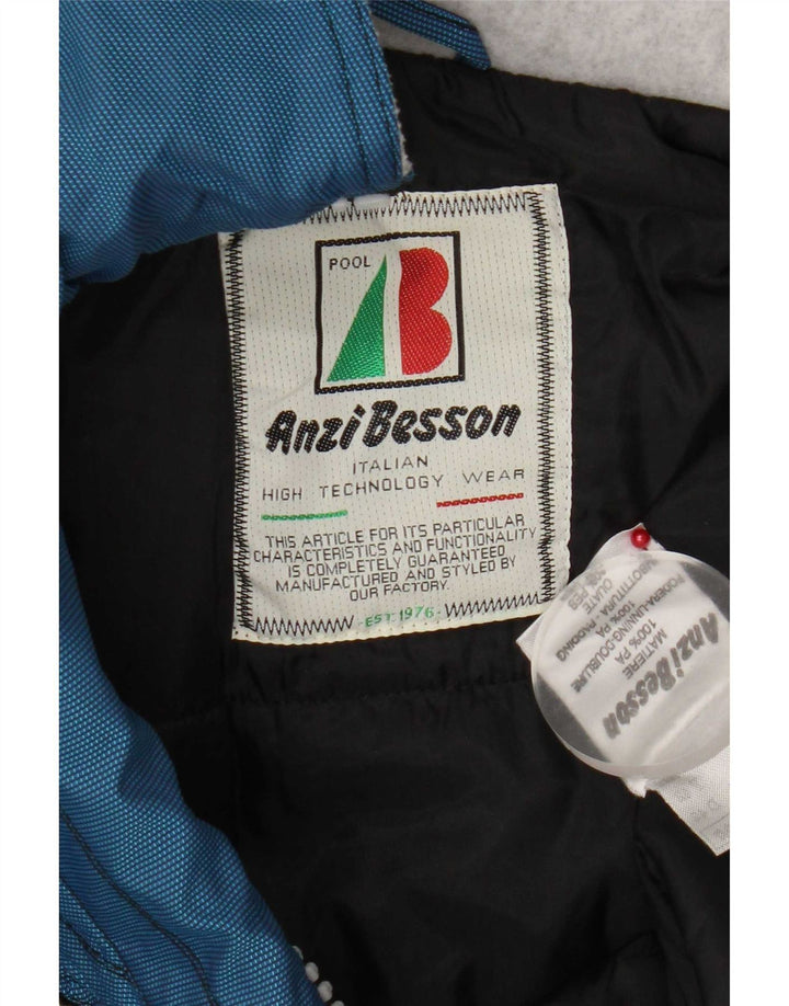 Женский анорак с капюшоном Anzi Besson IT 42 Medium Blue Colourblock