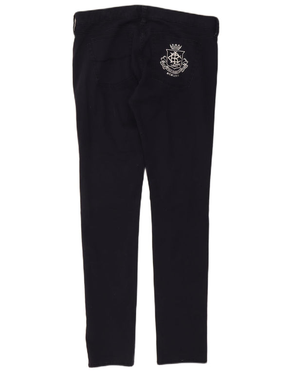 Женские повседневные узкие брюки Polo Ralph Lauren W32 L32, темно-синие, хлопковые