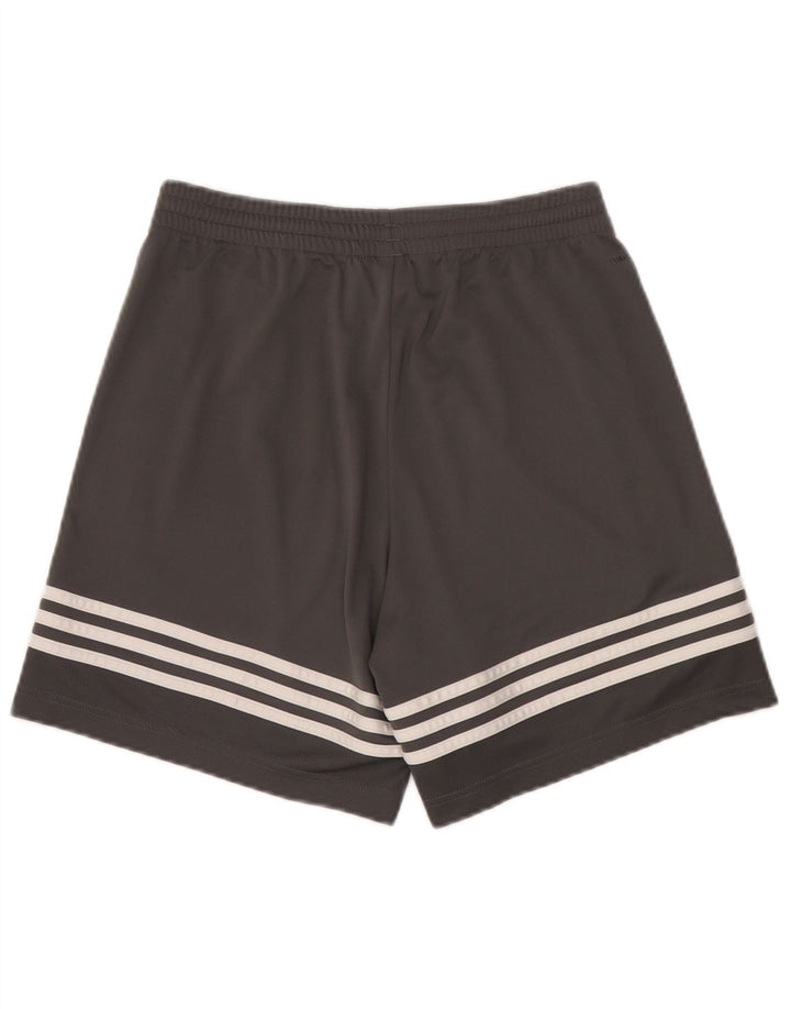 Мужские спортивные шорты Adidas, маленькие черные из полиэстера