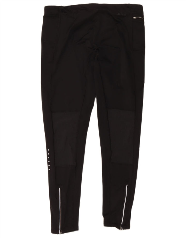 Женские леггинсы Nike Dri Fit UK 16, большие черные полиэстер