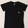ADIDAS Womens Climalite T-Shirt Top UK 10 Small Black Polyester Vintage Adidas and Second-Hand Adidas from Messina Hembry 