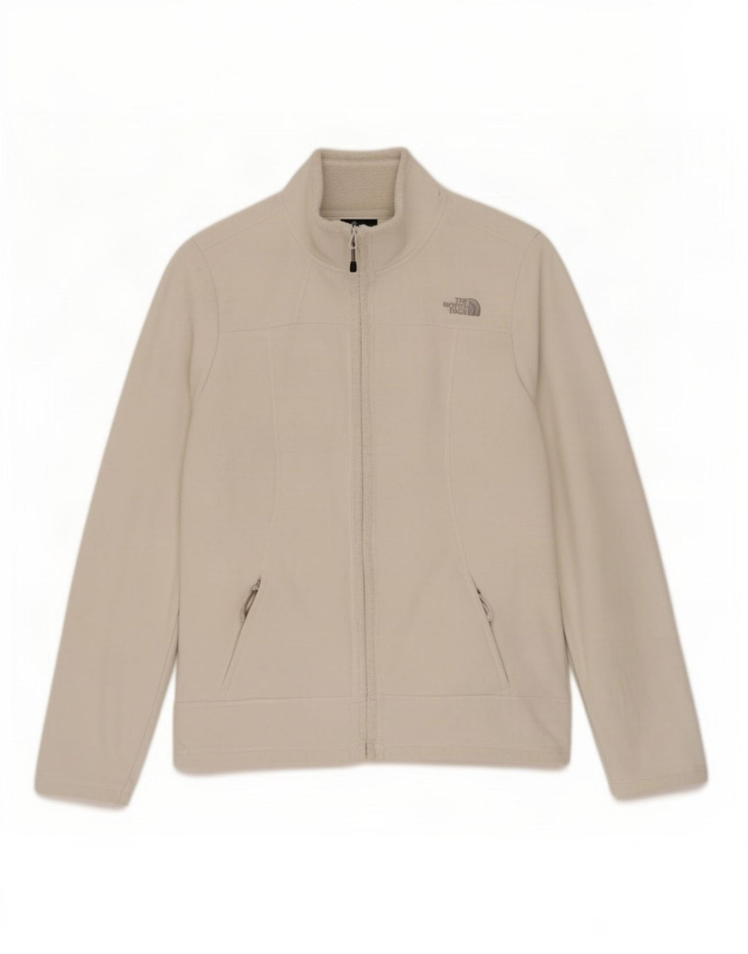 Женская флисовая куртка The North Face UK 10, маленькая, белый полиэстер