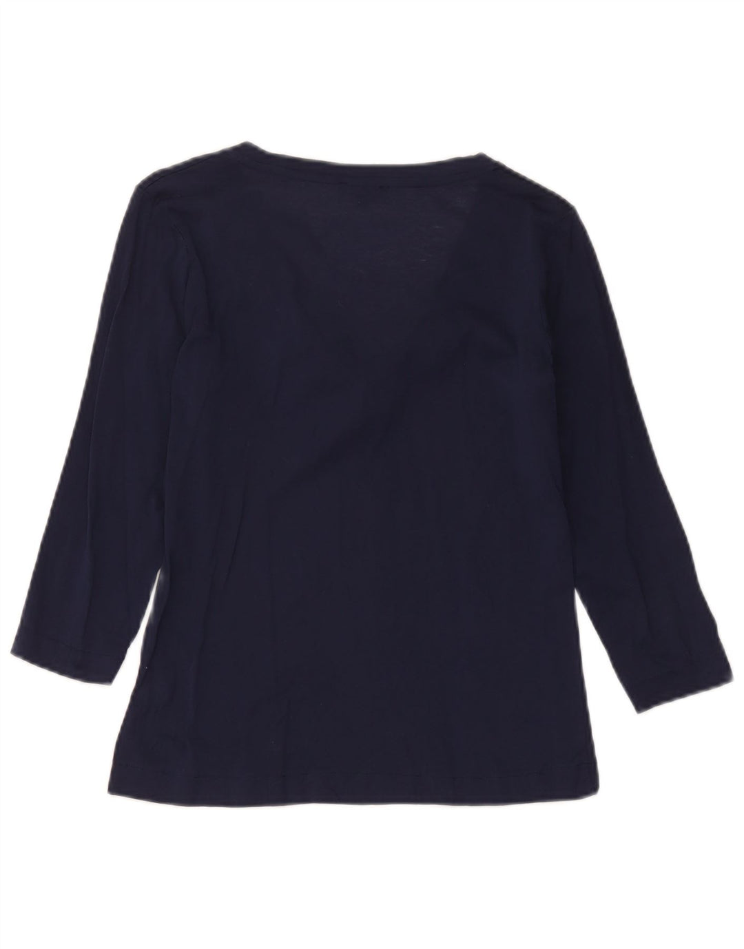 Женская блузка с рукавом 3/4 Massimo Dutti UK 12 Medium Navy Blue