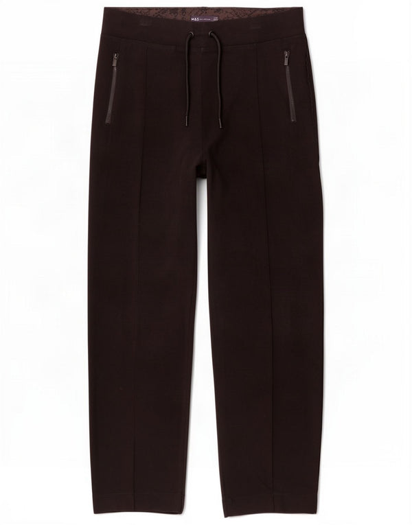 Женские спортивные брюки Marks & Spencer UK 14, большой синий хлопок