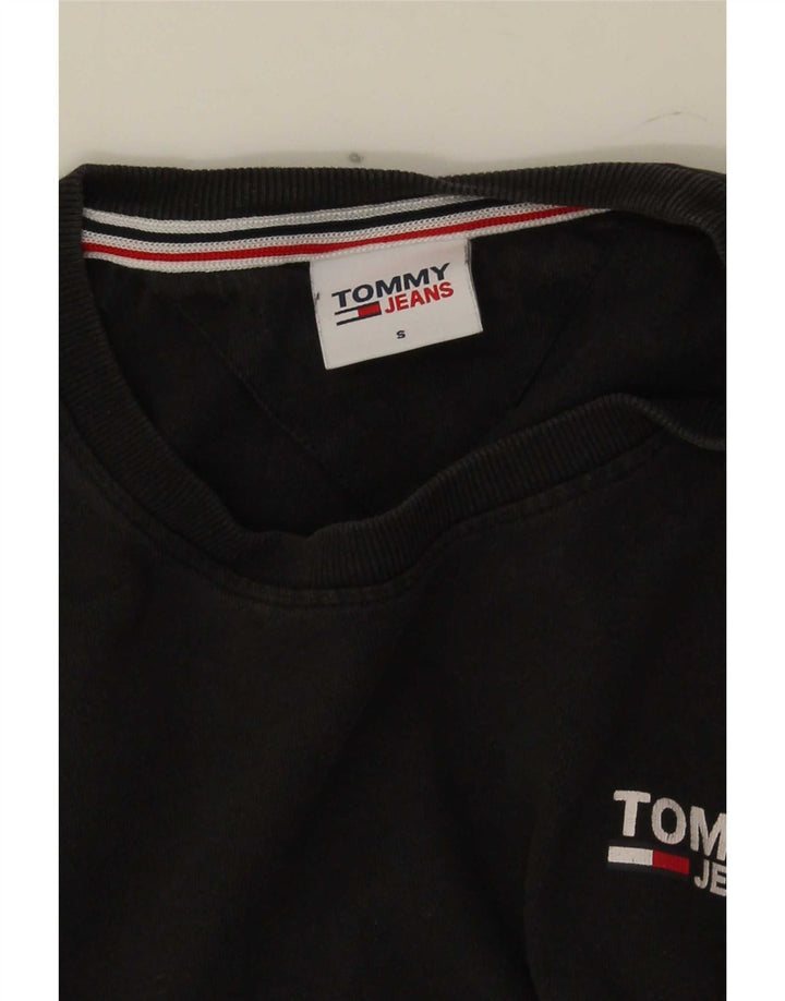 Мужская футболка Tommy Hilfiger, маленькая, черная