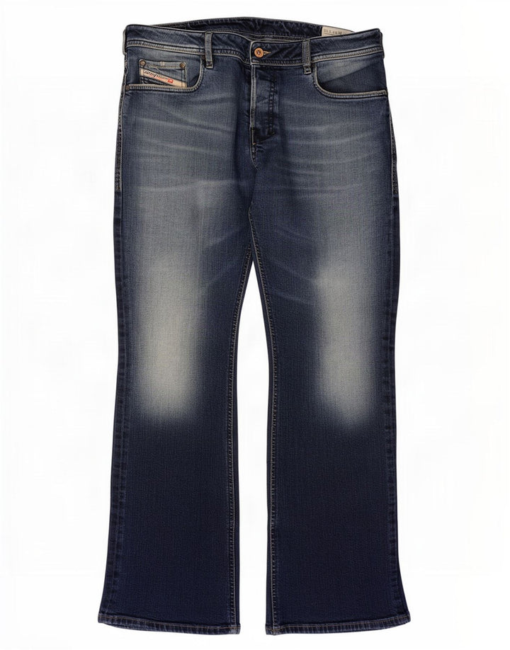 Мужские джинсы Diesel Bootcut W34 L30 Темно-синие, хлопок