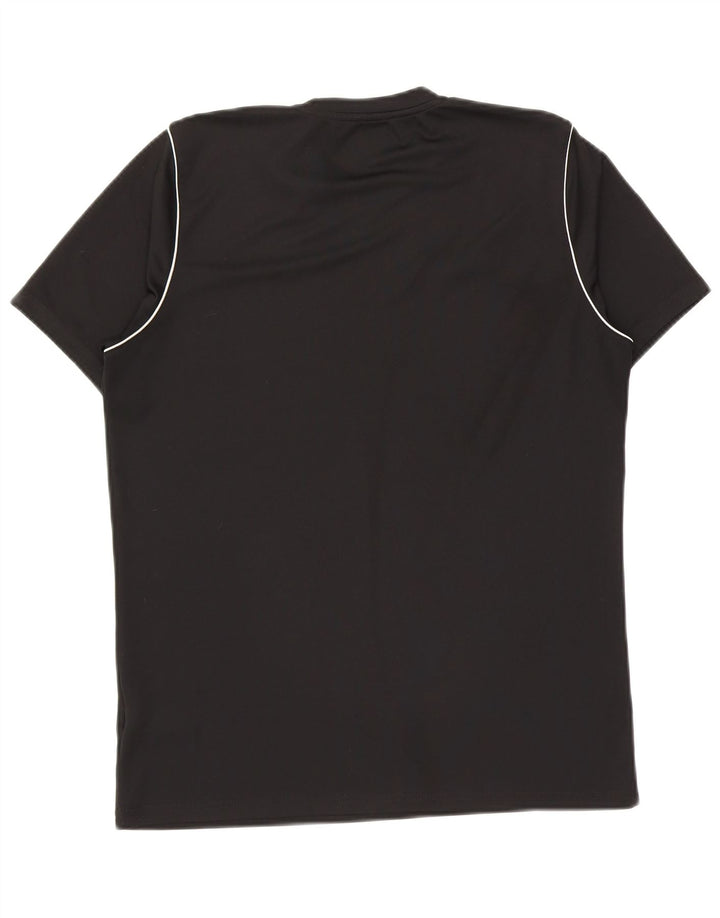 Мужская футболка Nike Dri Fit Slim Fit, большой черный полиэстер