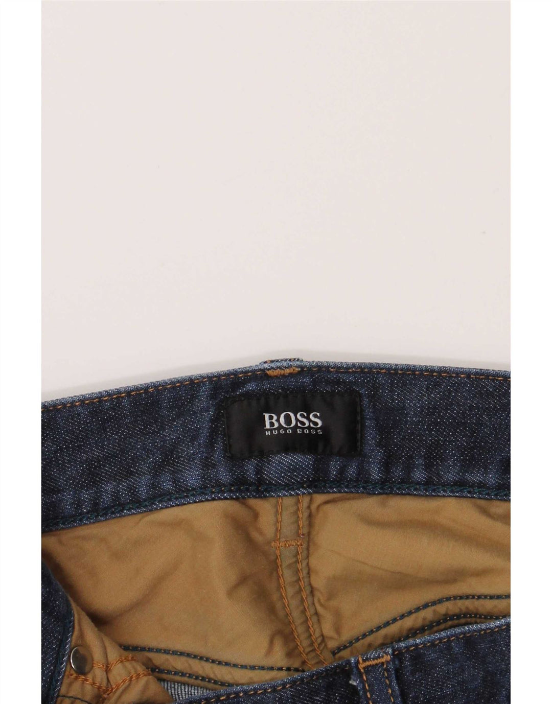 Мужские прямые джинсы Hugo Boss W36 L33 темно-синие
