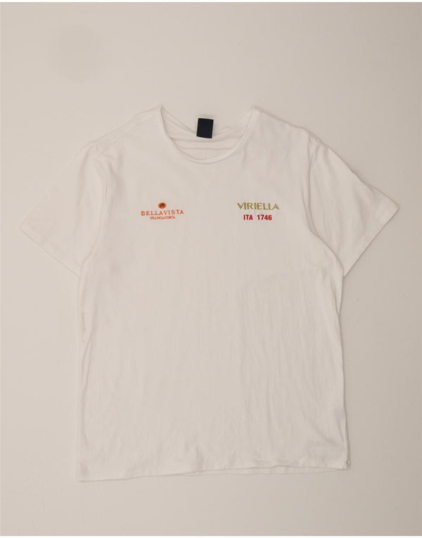 NORTH SAILS Мужская футболка с рисунком Top XL Белый хлопок