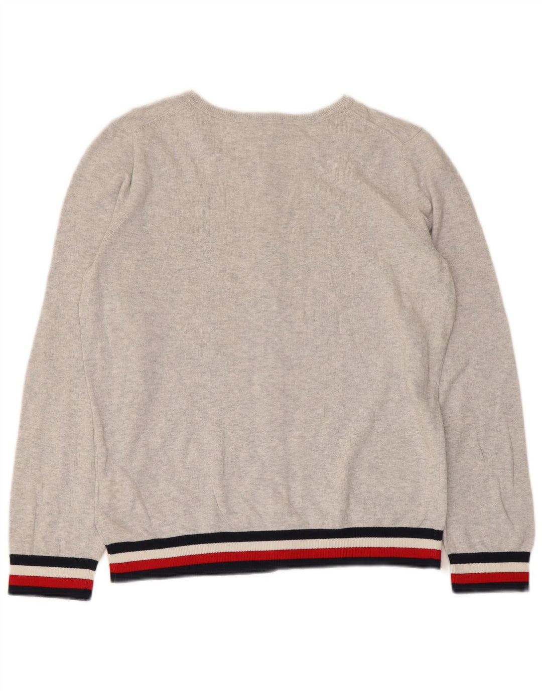 Женский кардиган Tommy Hilfiger UK 14 Средний Серый В Полоску