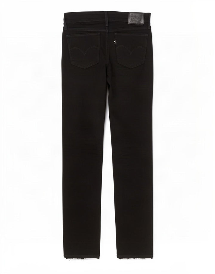 Женские джинсы Levi's 712 Slim W27 L26 черные