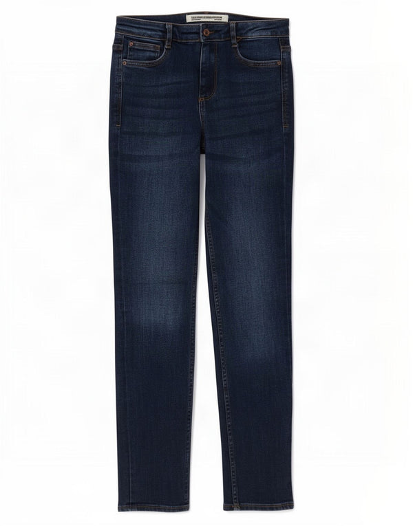 Женские джинсы Zara Trafaluc Slim EU 38 Small W28 L28 Темно-синие