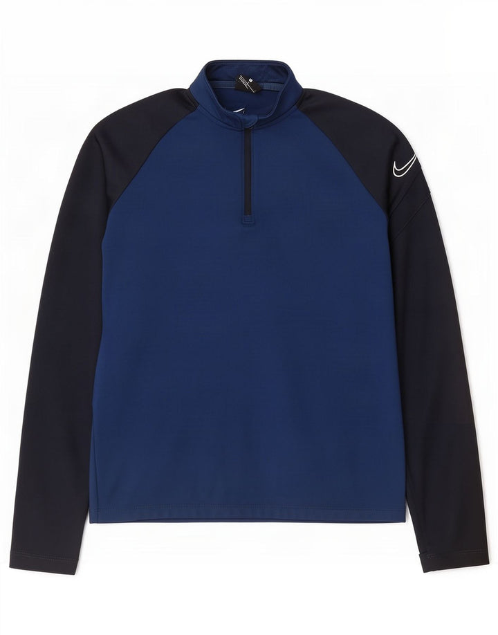 Пуловер спортивный костюм Nike для мальчиков Dri Fit, 12–13 лет, большой темно-синий