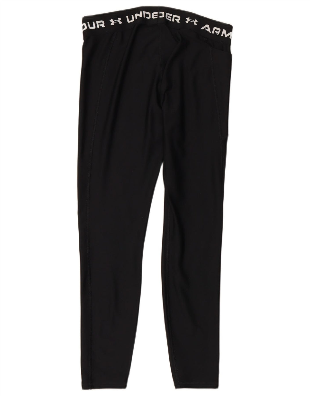 Женские леггинсы с рисунком UNDER ARMOR UK 14, большой размер, черный полиэстер