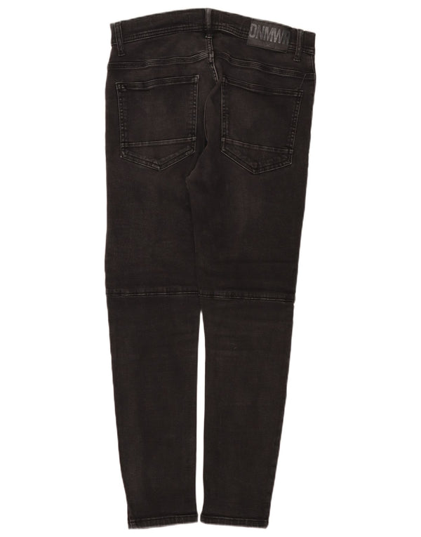 Мужские узкие джинсы Zara EU 42, большие W32 L27, черный хлопок