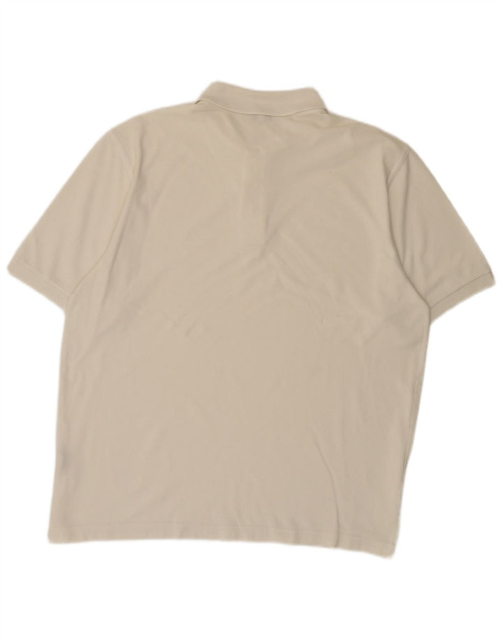 Мужская рубашка-поло Invicta, большая белая, хлопок