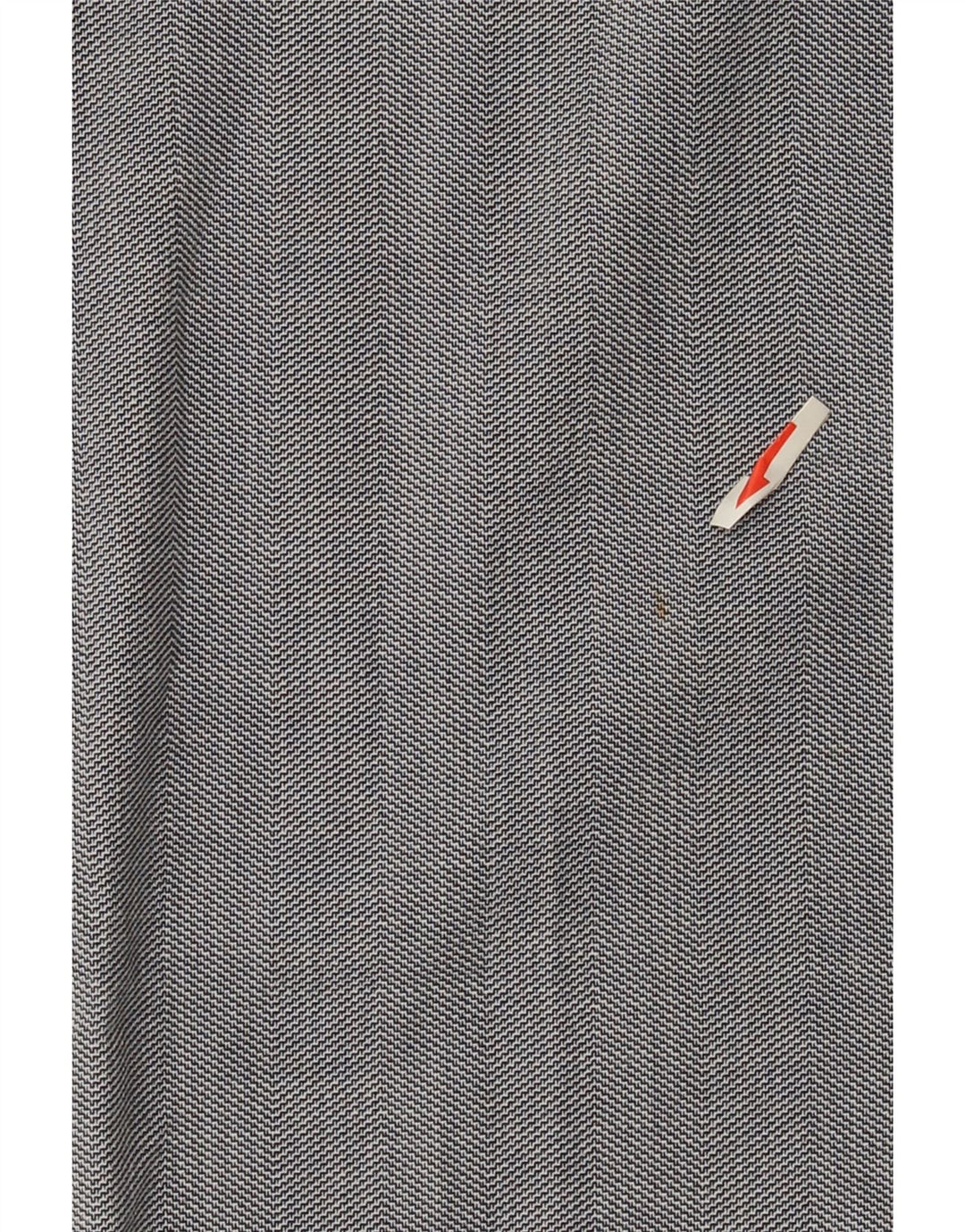 Женские узкие костюмные брюки Zara EU 40 Medium W30 L27, серый полиэстер с шевроном