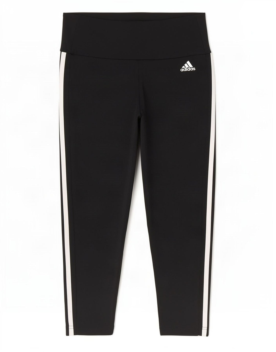 Женские леггинсы-капри Adidas Aeroready UK 8/10, маленькие черные из полиэстера