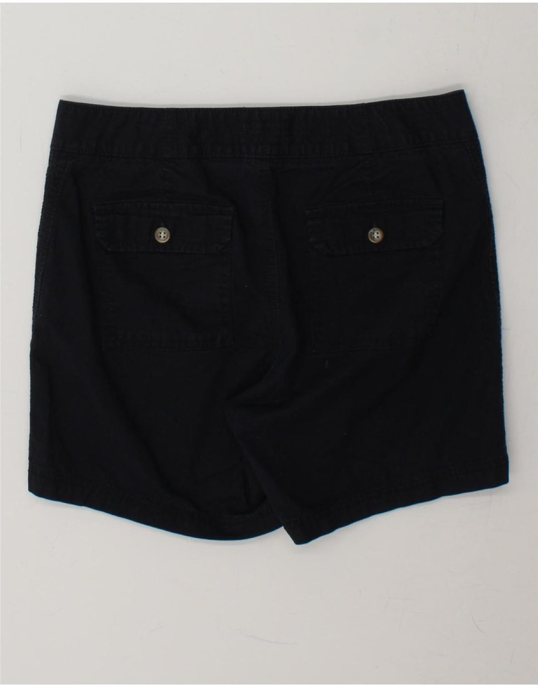 DOCKERS Womens Curvy Mid Rise Cargo Shorts US 4 Small W30  Navy Blue Vintage Dockers and Second-Hand Dockers from Messina Hembry 