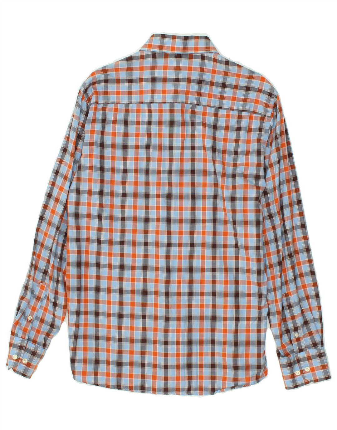 AMERICANINO Mens Shirt XL Blue Check Cotton | Vintage Americanino | Thrift | Second-Hand Americanino | Used Clothing | Messina Hembry 
