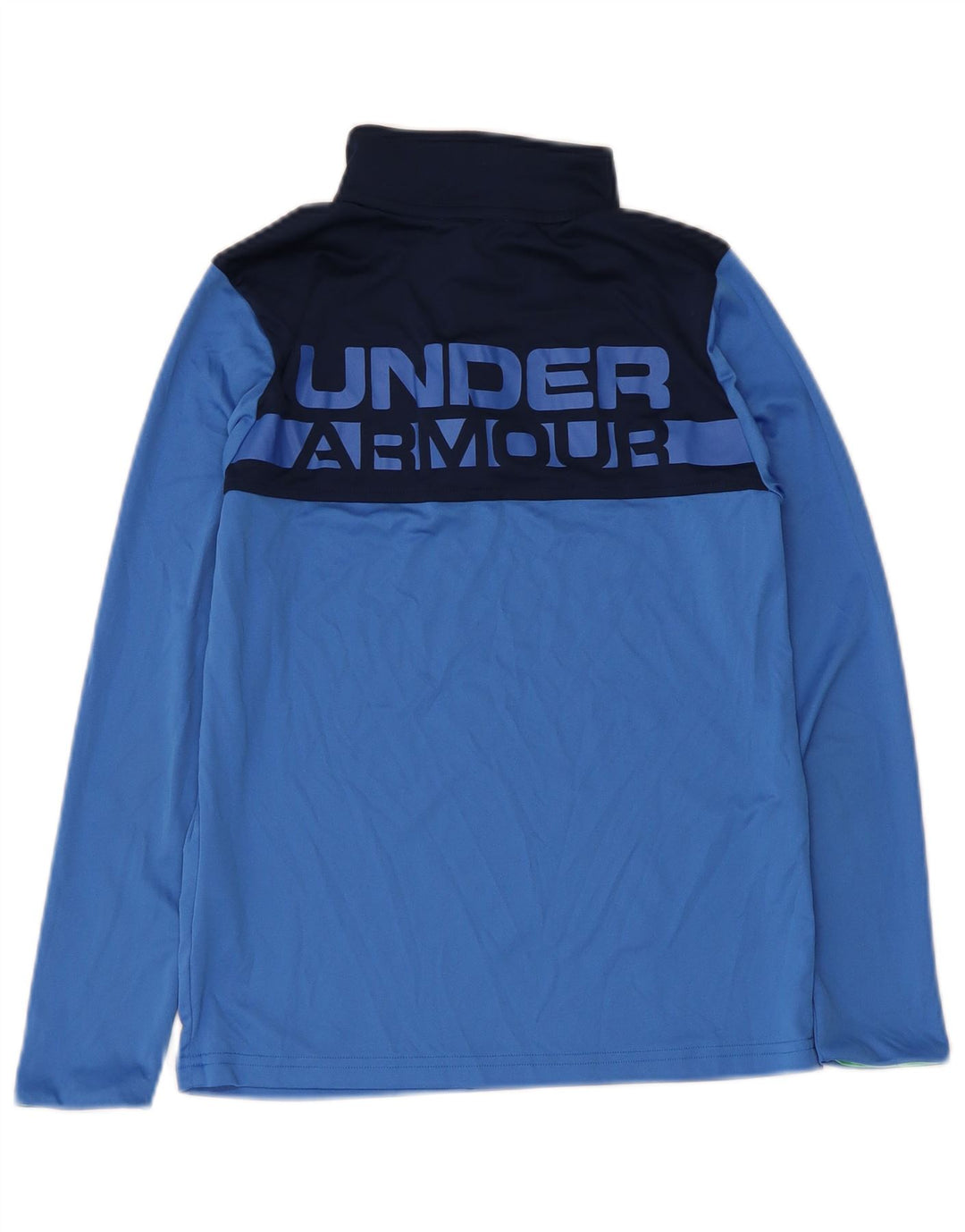 Пуловер с графическим рисунком для мальчиков Under Armour, топ 9–10 лет, средний синий цвет