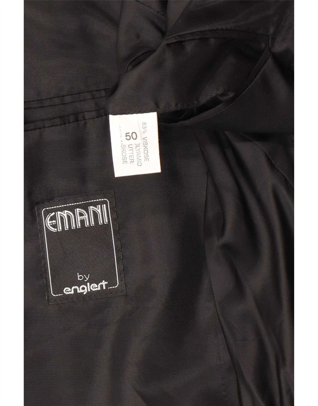Emani Женский двубортный пиджак IT 50 XL Бордовый вискоза