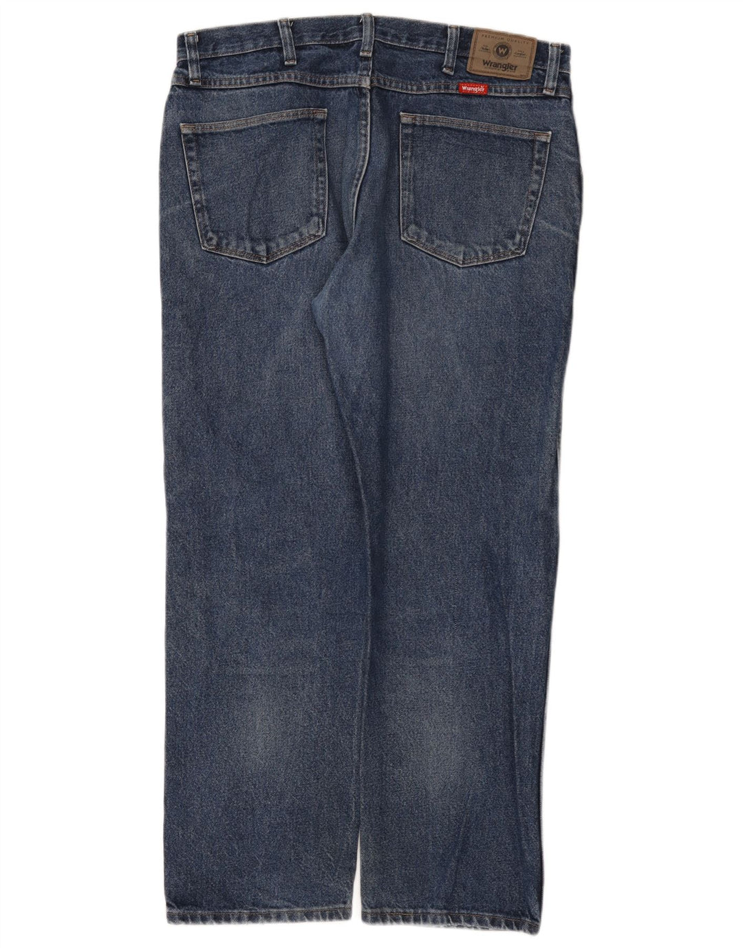 Мужские прямые джинсы Wrangler стандартного кроя W36 L29, синие, хлопок