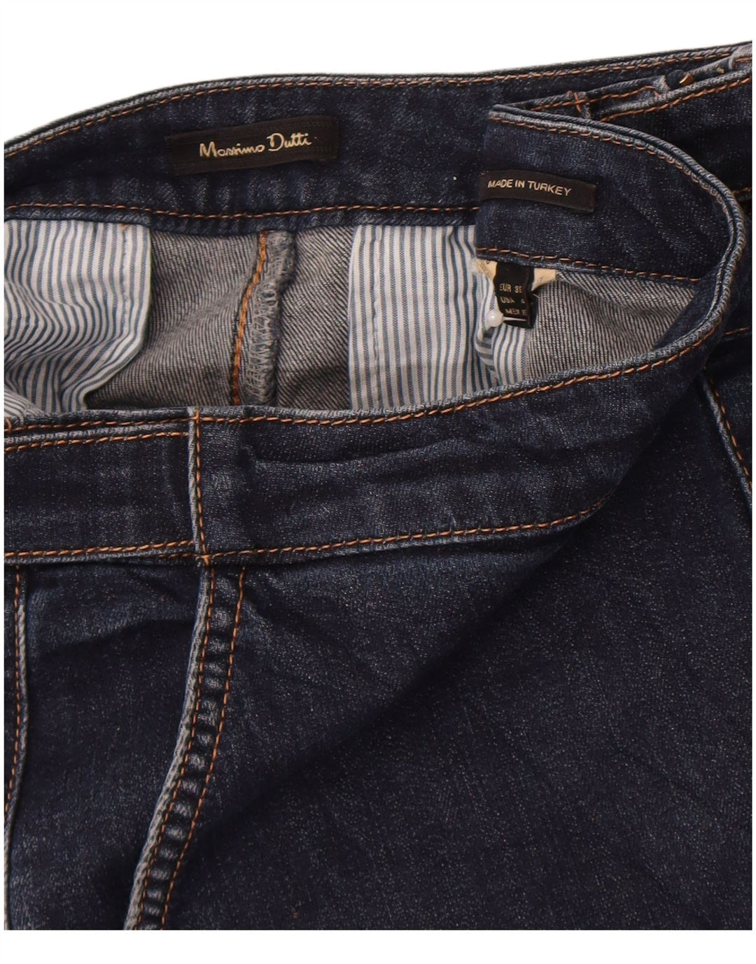 Женские расклешенные джинсы Massimo Dutti EU 36 XS W26 L30 Темно-синие