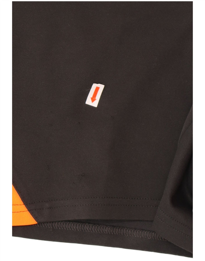 Мужские спортивные шорты VINTAGE с графическим рисунком 2XL, серые с цветными блоками