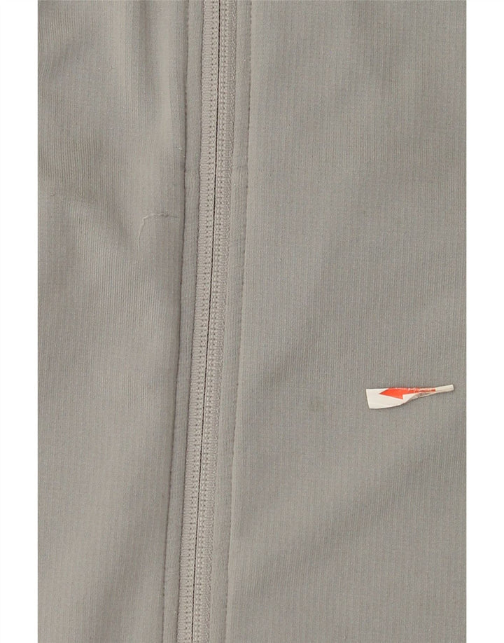 Женская спортивная куртка The North Face UK 14, полиэстер среднего серого цвета