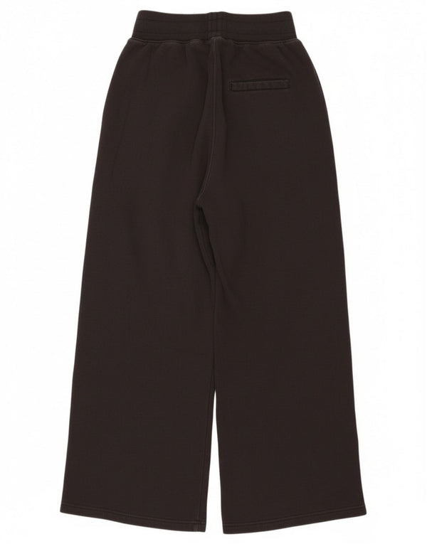 Женские повседневные широкие брюки Puma UK 4 XS, черный хлопок