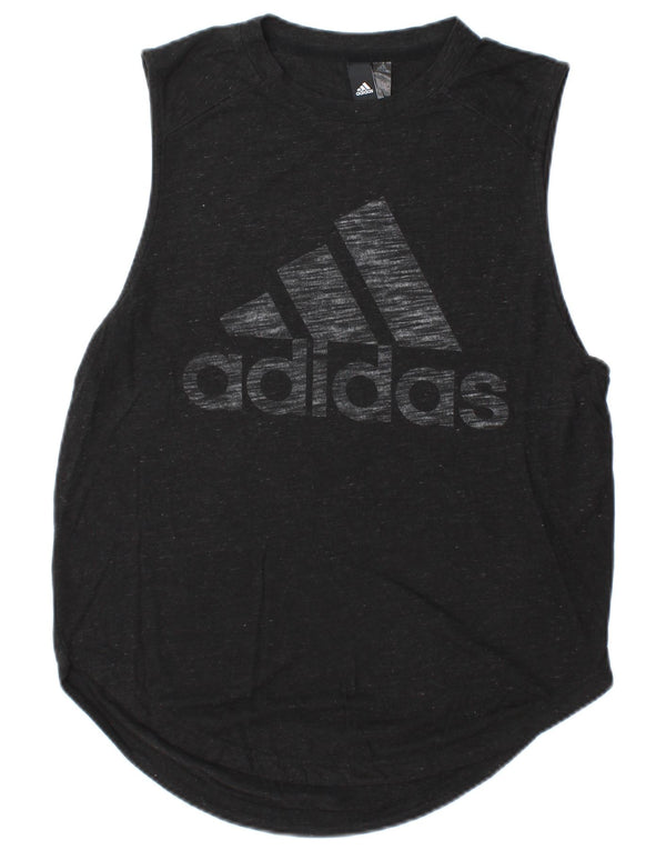 Мужской жилет Adidas с рисунком, маленький черный, из вискозы с крапинками