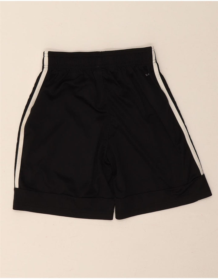 Спортивные шорты Adidas Climalite для мальчиков 13-14 лет, черный полиэстер
