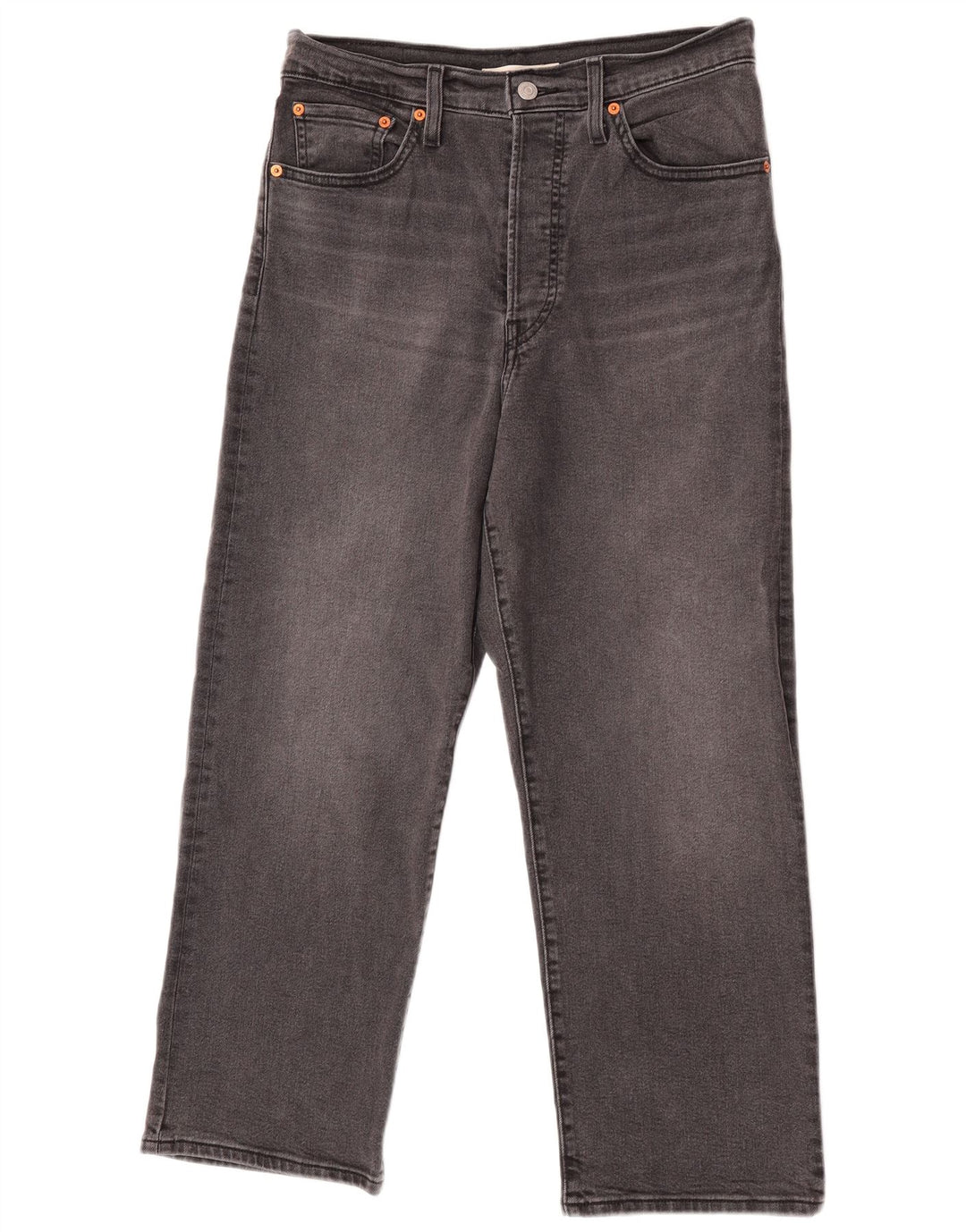 Мужские прямые джинсы Levi's W30 L27 серые, хлопок