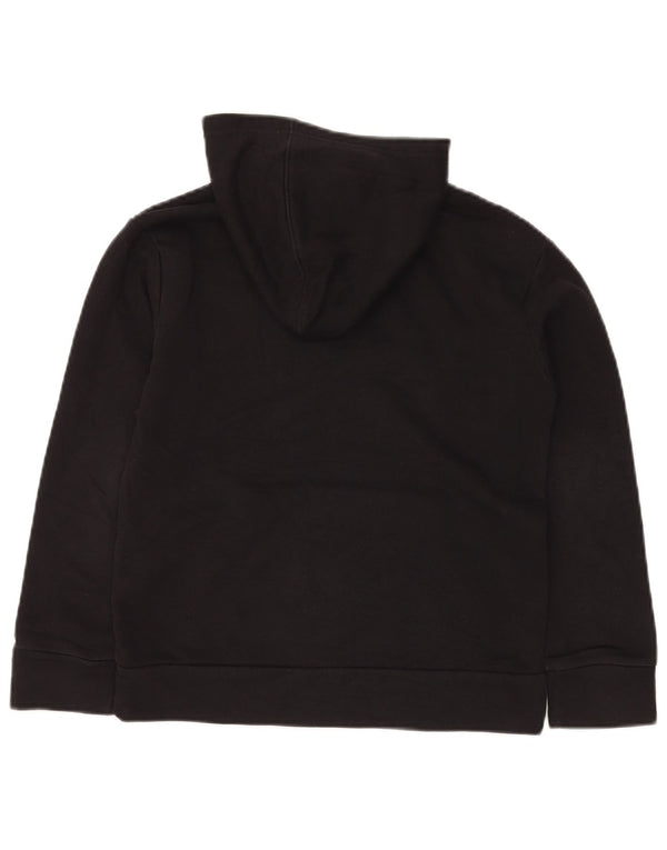 Толстовка с капюшоном PUMA для мальчиков 10–11 лет, средний черный в пятнистый цвет