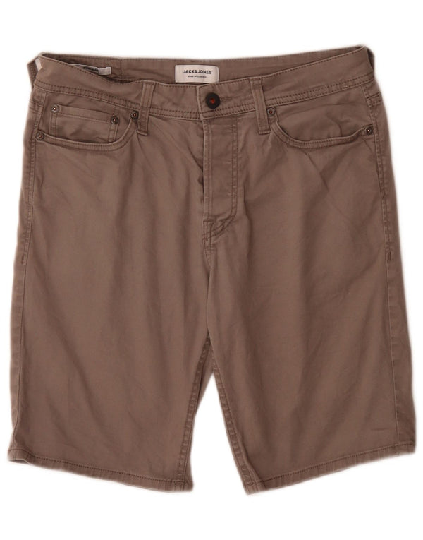 Мужские повседневные шорты Jack & Jones, маленькие, серые, хлопок, W29