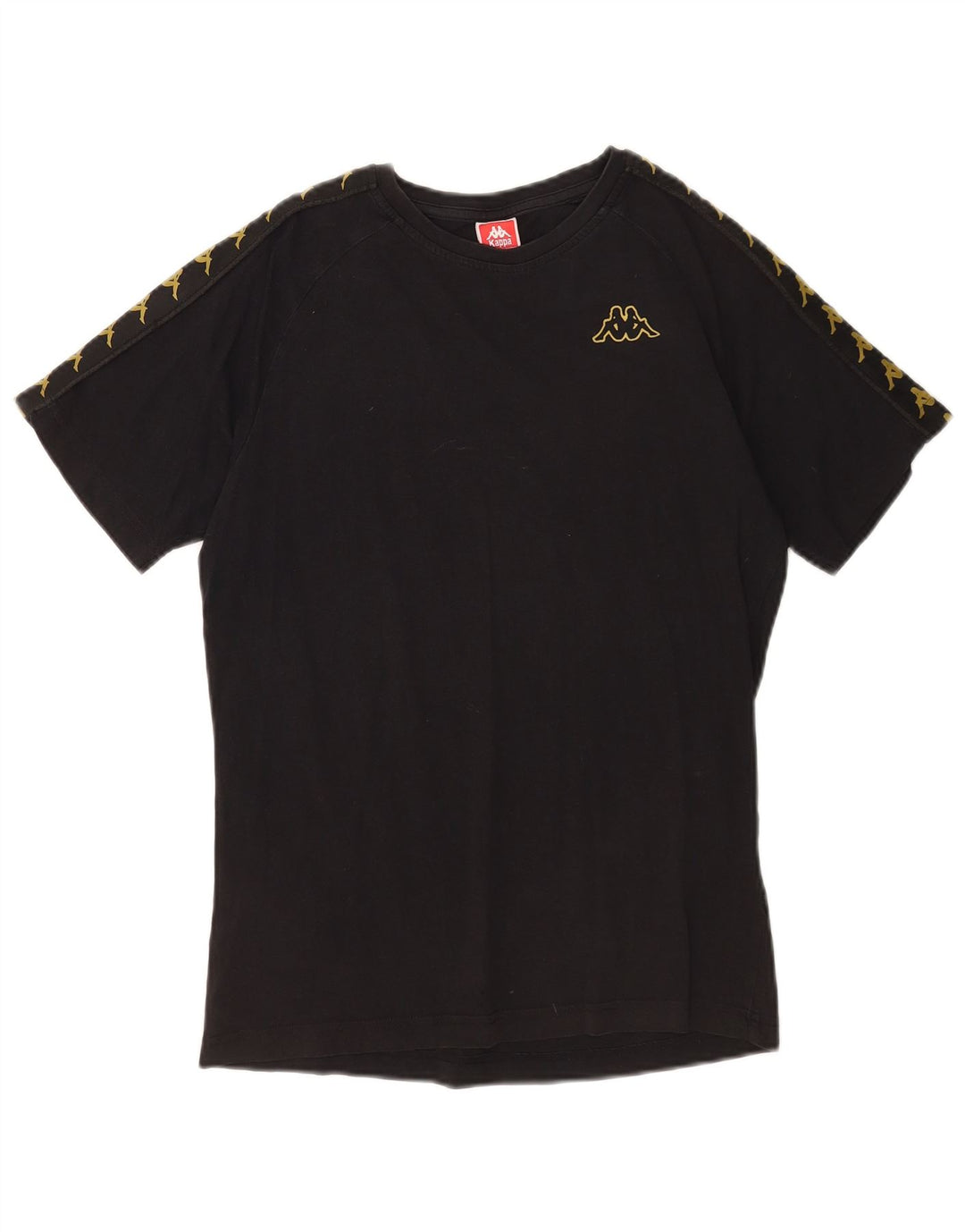 Мужская футболка с рисунком Kappa, средний черный