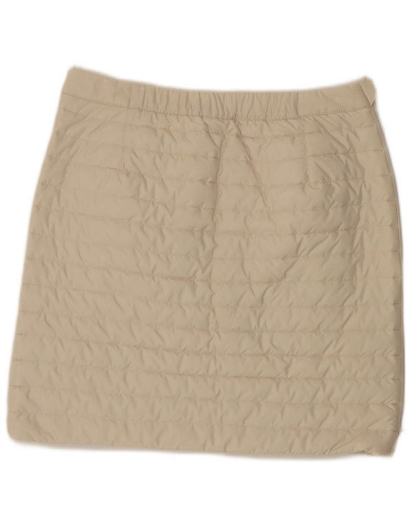 Jack Wolfskin Womens Padded A-Line Skirt UK 10/12 Medium W30 Off White