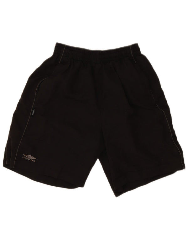 Umbro Mens Sport Shorts Medium Black Polyester