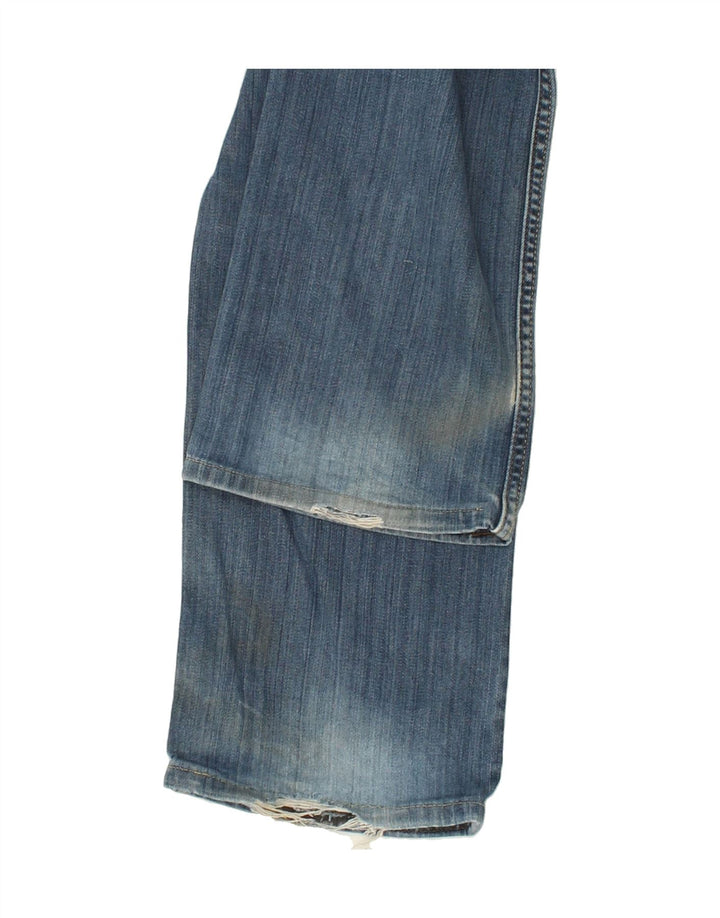 Мужские прямые джинсы LEVI'S W38 L32 синие, хлопок