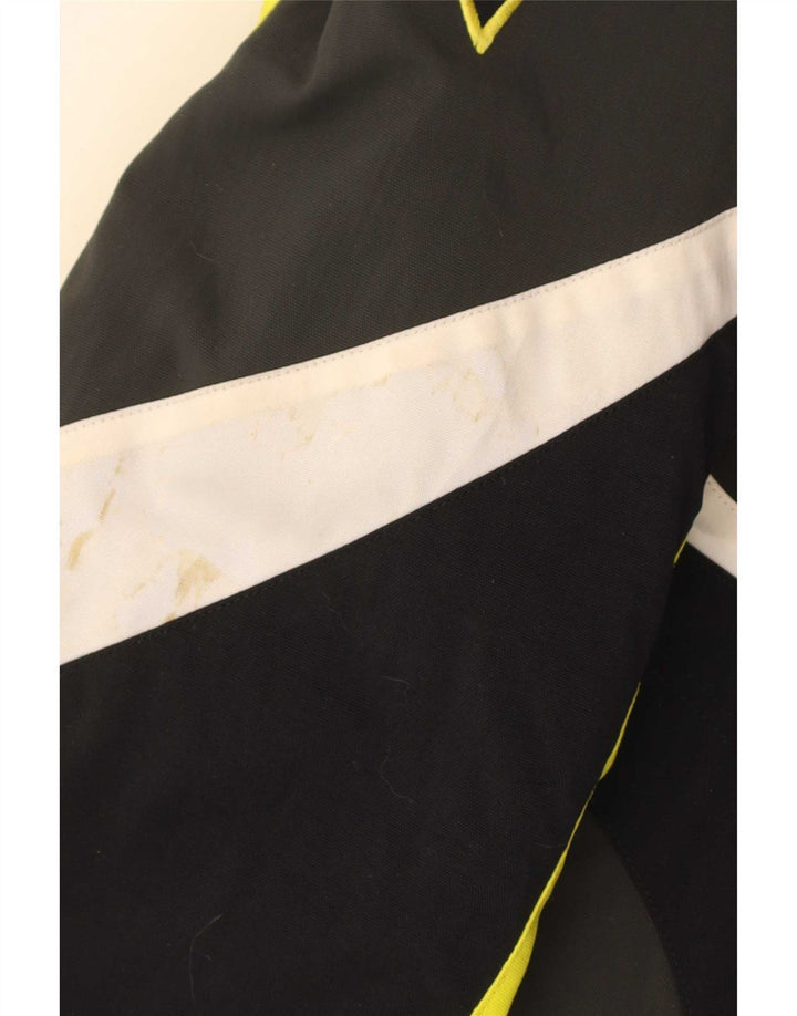 Мужская куртка-гонщик Dainese UK 38, средний черный, с цветными блоками