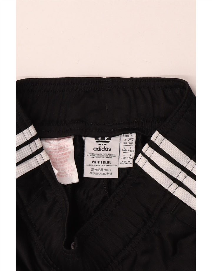 Спортивный костюм Adidas для мальчиков, брюки для бега, 9-10 лет, черные