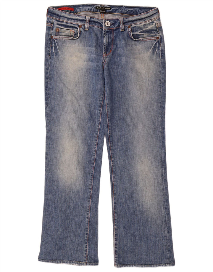 Женские прямые джинсы Guess W31 L28, синие, хлопок