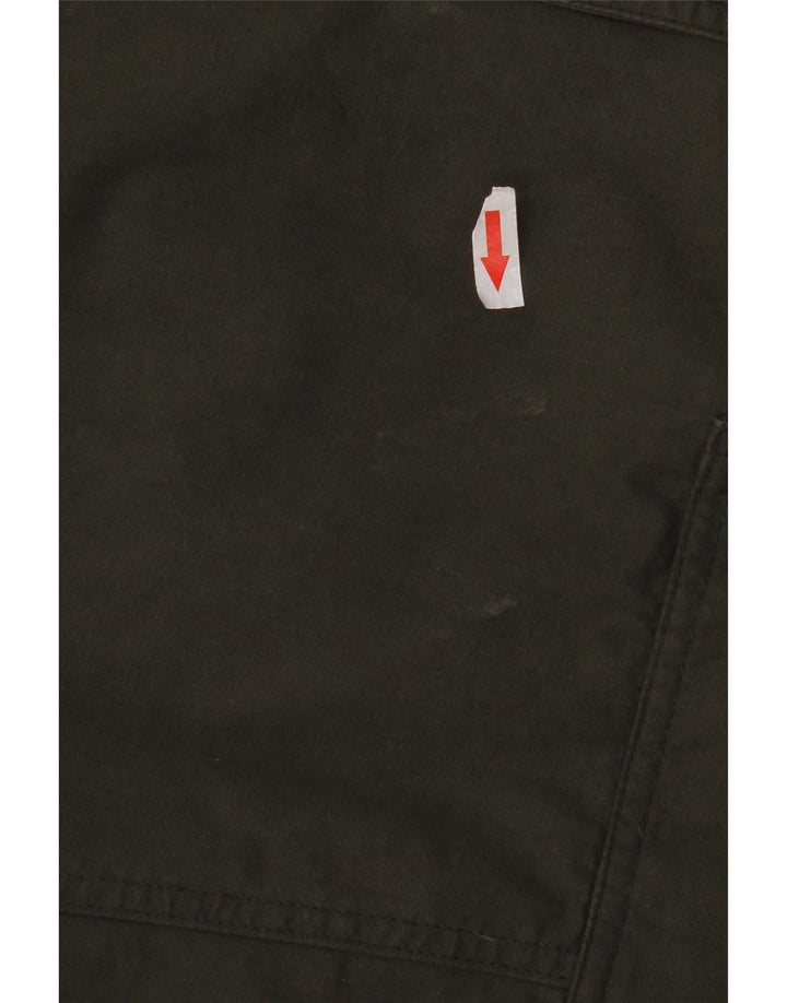 Мужская куртка Woolrich UK 40, большая зеленая, хлопок